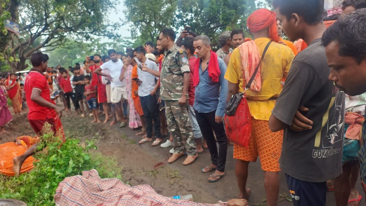 দেওঘরে পথদুর্ঘটনা