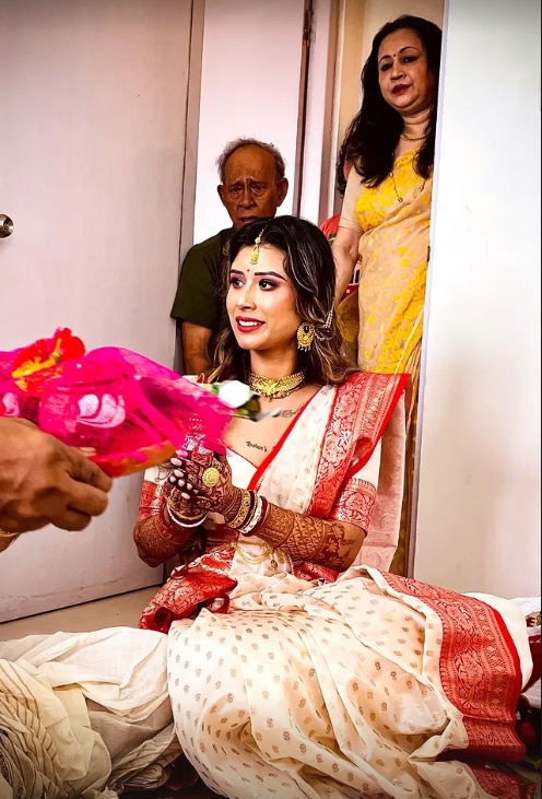 বিয়ের পিঁড়িতে শ্রাবন্তীর প্রাক্তন