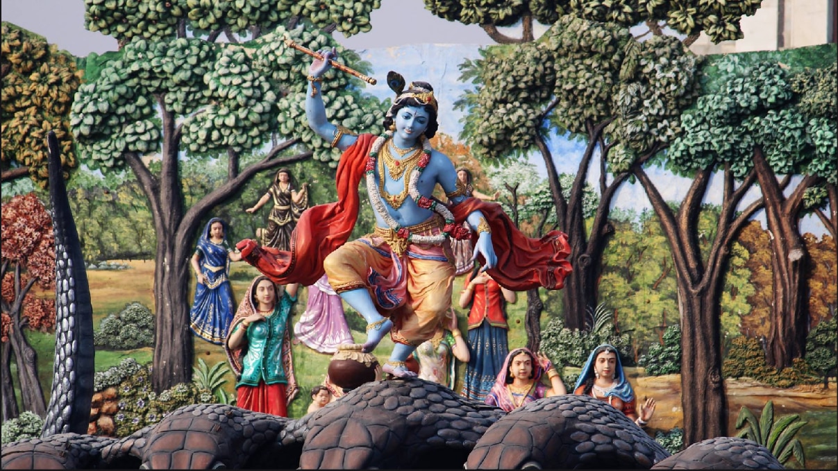 কালীয় নাগের মূর্তি 