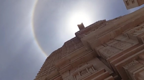 Digha Jagannath Temple Chakra Rainbow 