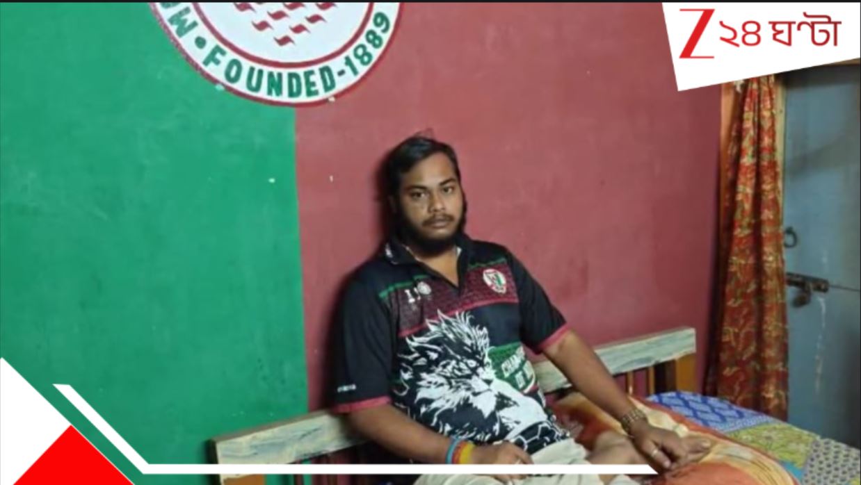 ডার্বি জিতে মারমুখী লাল-হলুদ সমর্থকরা! খেলা শেষ হতেই… রক্তাক্ত কাণ্ড যুবভারতীতে..A mohun Bagan supporter reportedly attacked by East Bengal Fans after derby in YBK