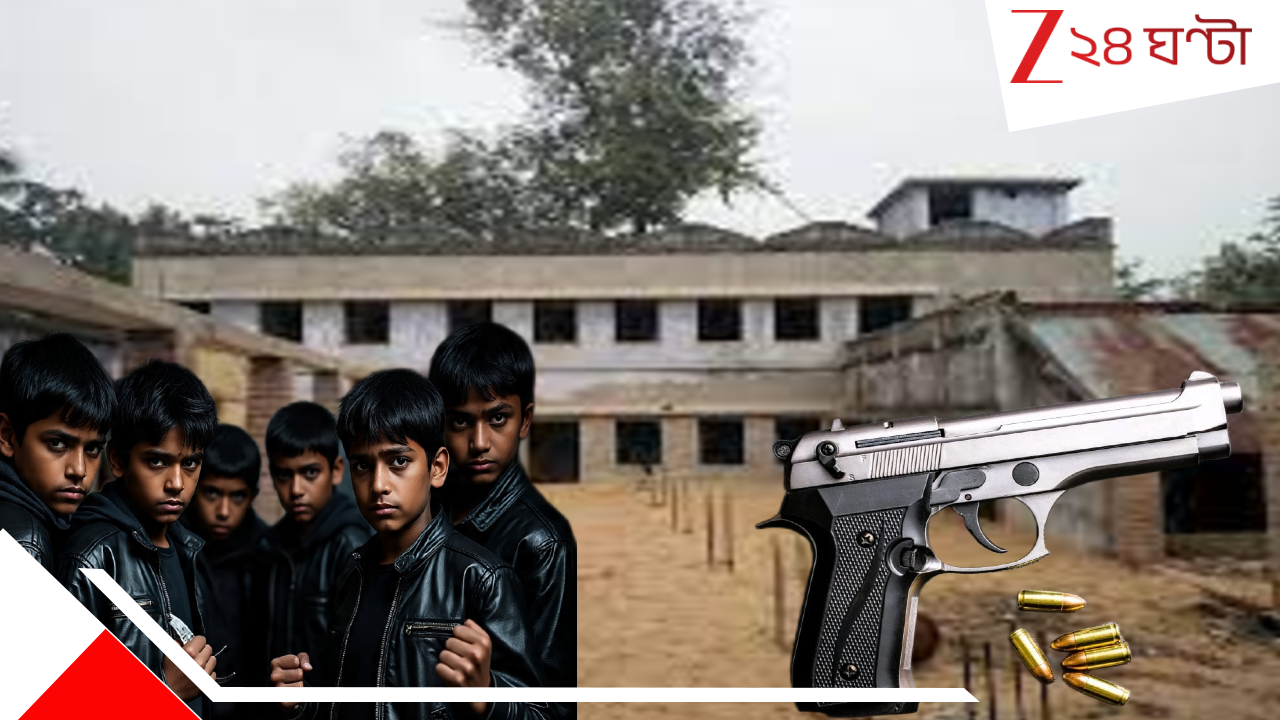 Jhargram Horror: ট্রাম্পের টেক্সাস নয়, জঙ্গলমহলের ঝাড়গ্রাম! গুলিভরা পিস্তল নিয়ে স্কুলে ছাত্র! তাড়া হেডস্যার আর ইতিহাসের টিচারকে... Jhargram Horror: ট্রাম্পের টেক্সাস নয়, জঙ্গলমহলের ঝাড়গ্রাম! গুলিভরা পিস্তল নিয়ে স্কুলে ছাত্র! তাড়া হেডস্যার আর ইতিহাসের টিচারকে...