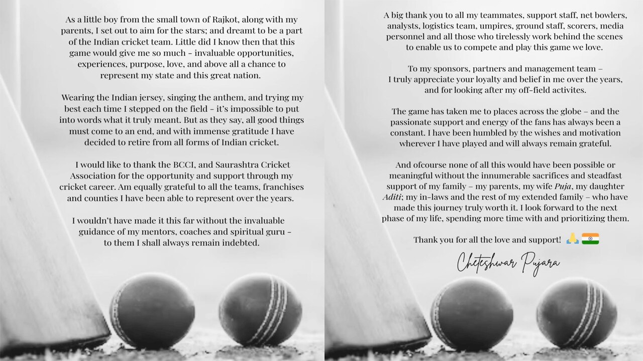 Cheteshwar Pujara Retires