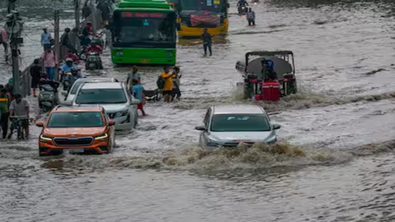 Delhi-NCR Rain flood 