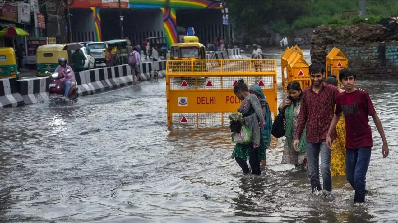 Delhi-NCR Rain flood 