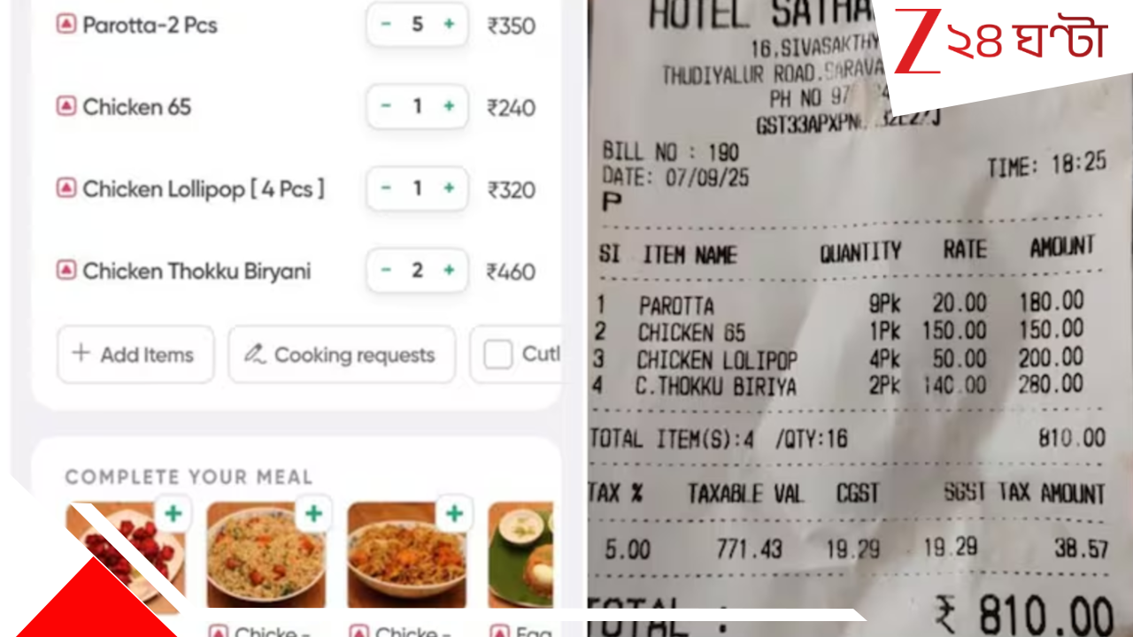 GST on food delivery: উপায় থাকলে দোকানে গিয়ে কিনুন বা সরাসরি ফোনে অর্ডার দিন, ৮০% বেশি নিচ্ছে Swiggy-Zomato! GST on food delivery: উপায় থাকলে দোকানে গিয়ে কিনুন বা সরাসরি ফোনে অর্ডার দিন, ৮০% বেশি নিচ্ছে Swiggy-Zomato!