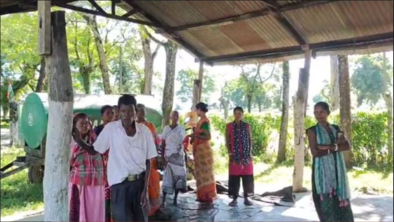 পুজোর মুখে বন্ধ চা বাগান