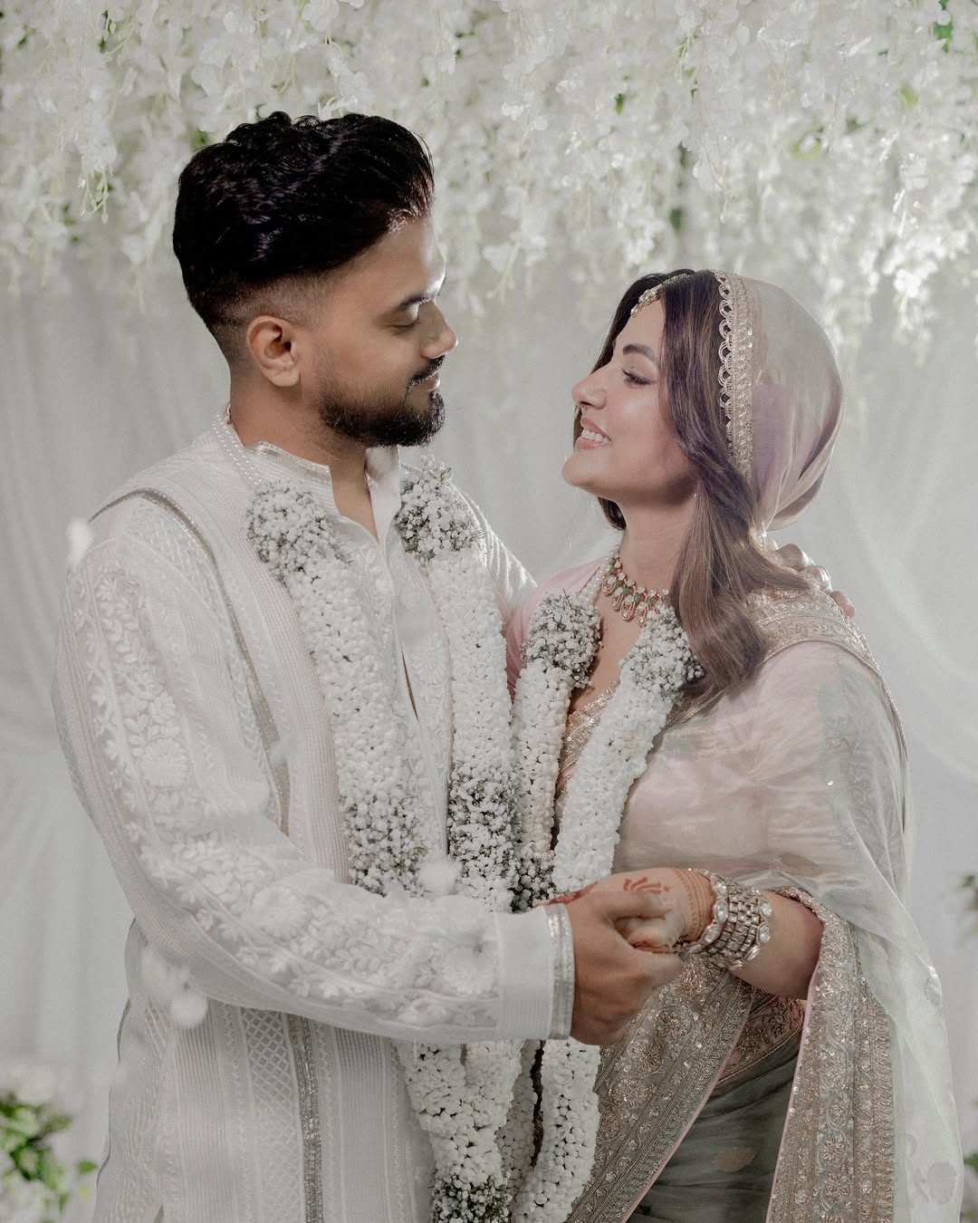 হিনা-রকির প্রথম করবা চৌথ