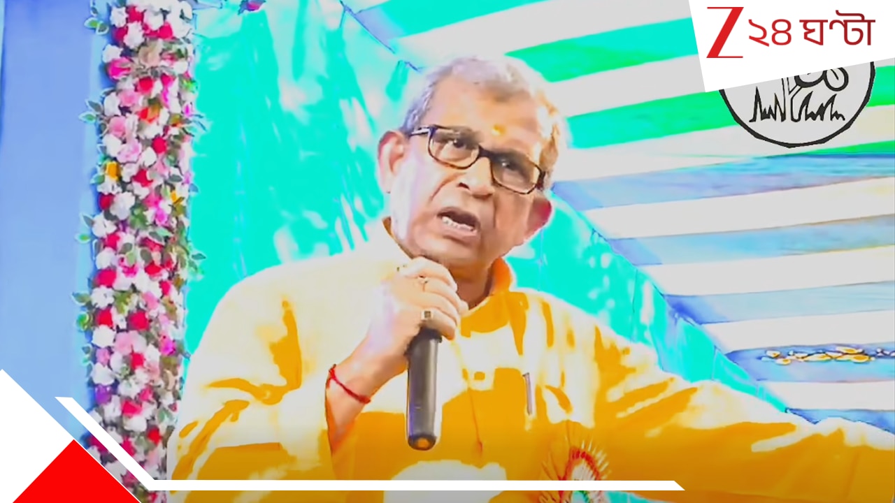 বিজয়া সম্মিলনীতে প্রধান অতিথি মানস ভুঁঞ্যা, তিনি পৌঁছে দেখলেন সভা শেষ! সব খাঁ খাঁ… |TMC leaders concludes Bijaya Sammilani in Mayna before Manas Bhunia reaches the venue