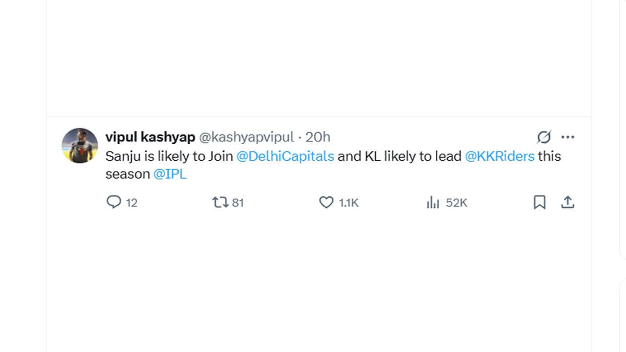 KKR Captain For IPL 2026