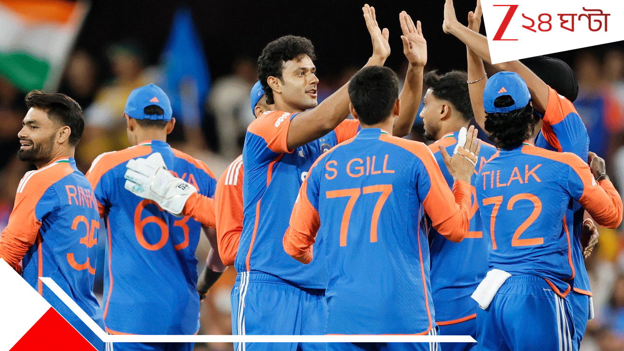 India vs Australia 4th T20I: 'সূর্যোদয়ের রাজ্যে' ব্যাটে-বলে লাজবাব বাপু, অজিদের হারিয়ে সিরিজে ২-১ এগিয়ে গেল ভারত... India vs Australia 4th T20I: 'সূর্যোদয়ের রাজ্যে' ব্যাটে-বলে লাজবাব বাপু, অজিদের হারিয়ে সিরিজে ২-১ এগিয়ে গেল ভারত...