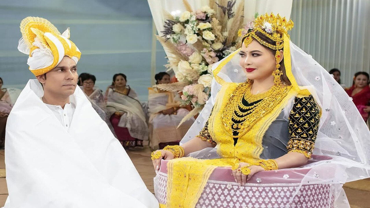 ইম্ফলে ঐতিহ্যবাহী মৈতেই বিবাহ