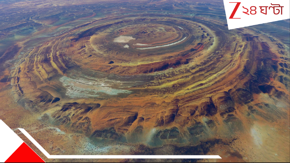 Sand Rings Sahara Sahara Desert: মরুবালির গর্ভ থেকে উঠে আসছে পাথরের সাইক্লোন? শিলা ...