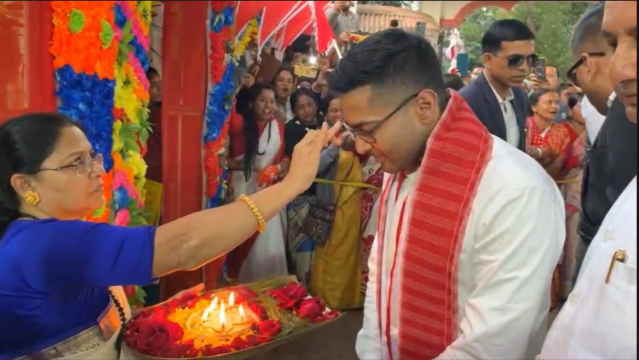 মতুয়াদের ঠাকুরবাড়িতে অভিষেক