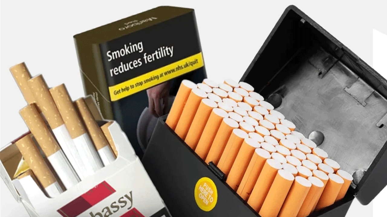 Cigarette length and category