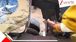 লজঝড়ে স্কুলবাসে সফর, রাস্তার ঝাঁকুনিতে মেঝে ফুঁড়ে রাস্তায় আপার কেজির অনন্যা...
