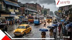 ৫০ কিমি ঝোড়ো হাওয়ার সঙ্গে ধেয়ে আসছে ব্যাপক বৃষ্টি, সপ্তাহজুড়ে ঘোর দুর্যোগ