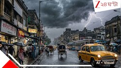 ধেয়ে আসছে কালবৈশাখী, রবি থেকেই তপ্ত বাংলায় শুরু বৃষ্টির খেলা