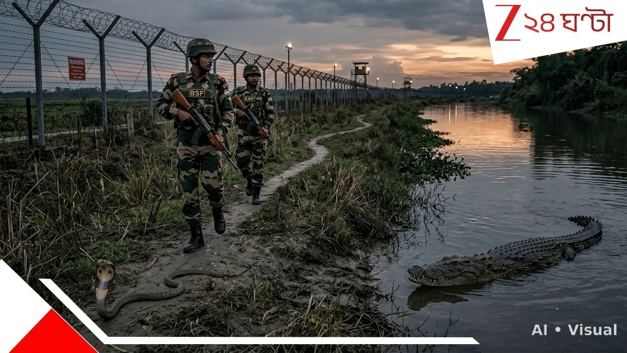 BSF May Use Snakes And Crocodiles: বাংলাদেশি অনুপ্রবেশ রুখতে 'ভয়ংকর' নীলনকশা ভারতের, সীমান্তে বিএসএফের সঙ্গে পাহারায় বিষধর সাপ ঘাতক কুমীর BSF May Use Snakes And Crocodiles: বাংলাদেশি অনুপ্রবেশ রুখতে 'ভয়ংকর' নীলনকশা ভারতের, সীমান্তে বিএসএফের সঙ্গে পাহারায় বিষধর সাপ ঘাতক কুমীর