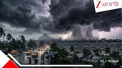 ঘূর্ণাবর্ত-অক্ষরেখার জোড়া ফলায় প্রলয়ের ইঙ্গিত: ধেয়ে আসছে ৬০ কিমি বেগে ঝড় ও শিলাবৃষ্