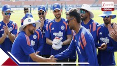 রাজস্থানির ভয়াল 'মরুঝড়ে' হারান বিরাট-রোহিতও! টেস্ট ডেবিউ করা মানব সুতার কে?