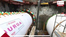 পাতালপথে ঐতিহাসিক ব্রেকথ্রু! ভিক্টোরিয়া স্টেশনে মেট্রোর ‘দুর্গা’