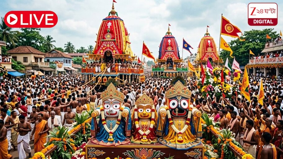 Digha Jagannath Rath Yatra 2026 Live: দুর্যোগ উপেক্ষা করেই জনসমুদ্র ...