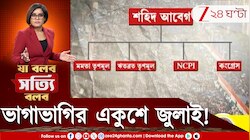 21 July | একুশ নিয়ে ভাগাভাগি, আবেগের চার টুকরো | Zee 24 Ghanta