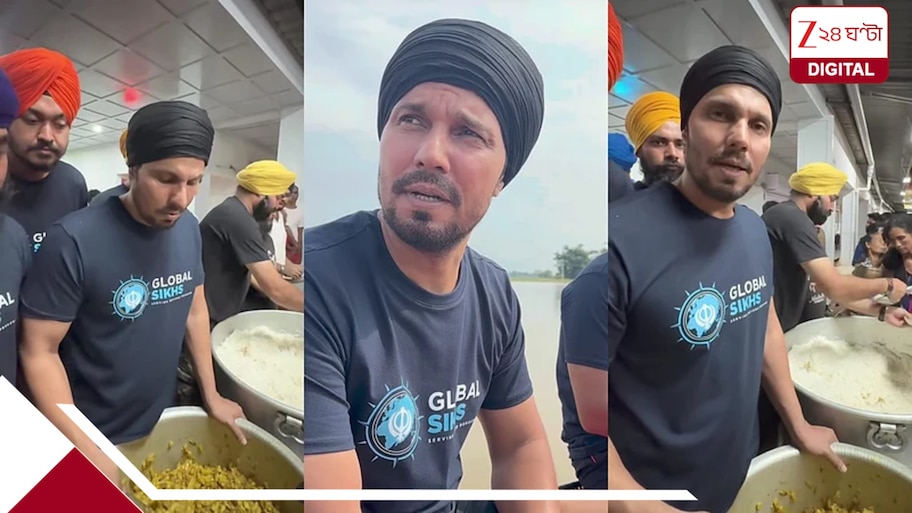 স্টারডম ভুলে সোজা লঙ্গরে! কাদা-জলে নেমে আশ্রয়হীনদের মুখে খাবার তুলে দিলেন রণদীপ