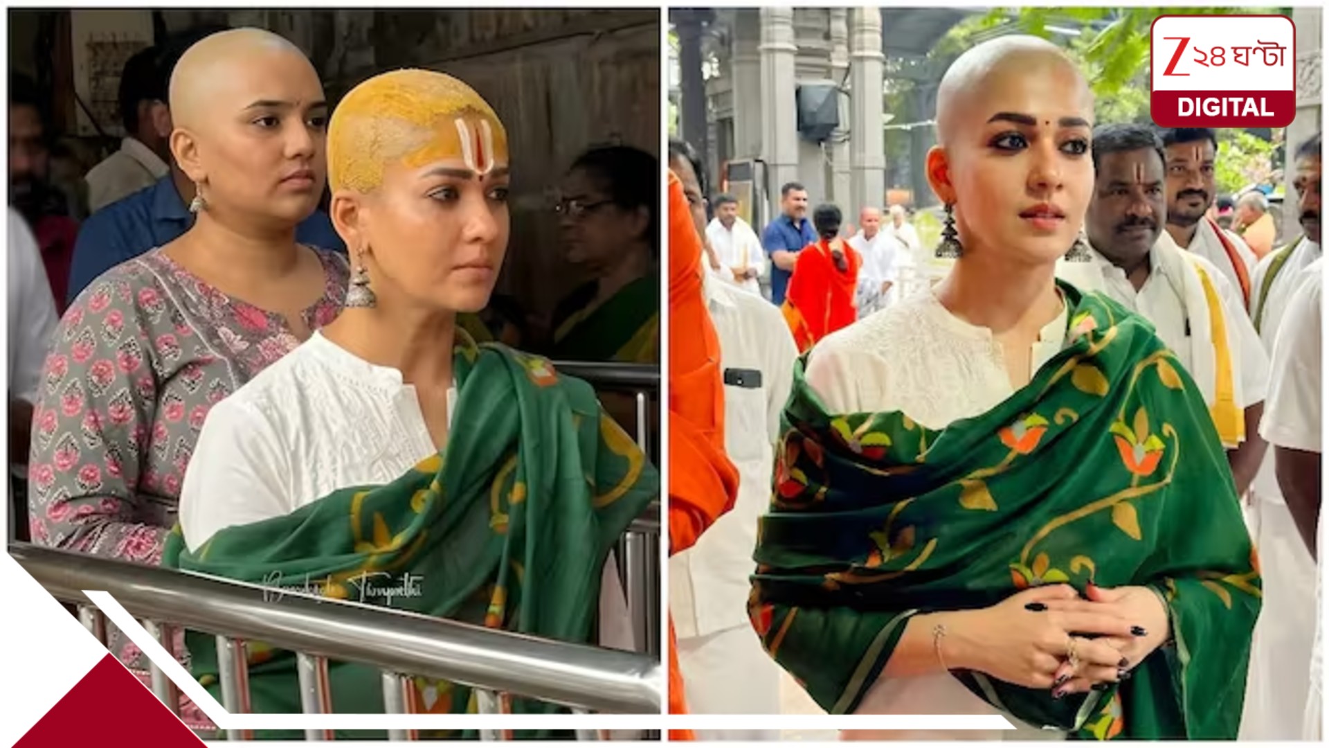 নয়নতারার ন্যাড়া মাথার ছবি ভুয়ো, জানাল তথ্য যাচাই