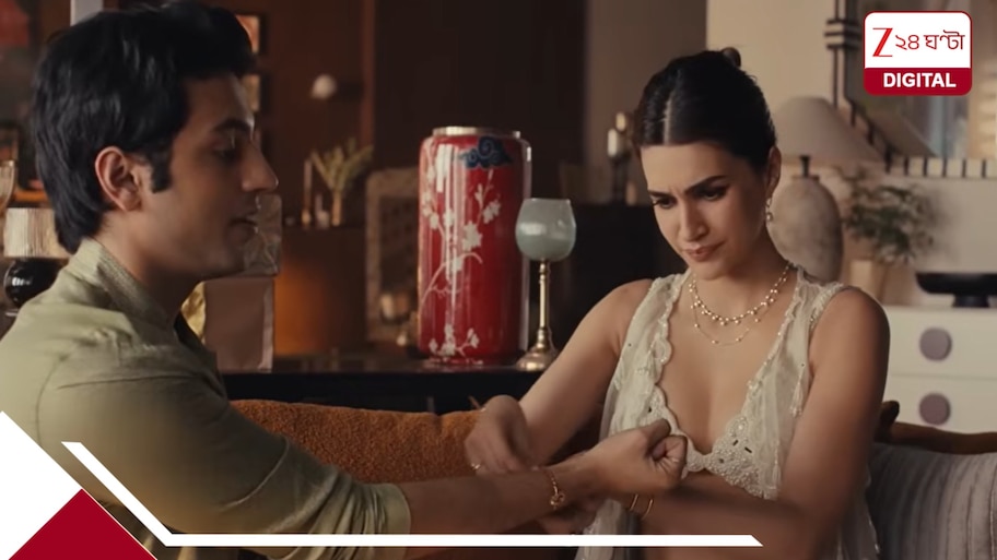 ‘এই পোশাক কেন?’ কৃতির রাখির বিজ্ঞাপন ঘিরে বিতর্ক, শেষমেশ পিছু হটল জুয়েলারি ব্র্যান্ড
