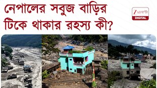 প্রলয়ের মধ্যেও বুক চিতিয়ে ছিল নেপালের সবুজ বাড়ি! 