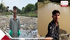 সাপের কামড়-সংক্রমণের ঝুঁকি সামলে একাহাতেই দূষিত নদী সংস্কার, চিনে নিন বিট্টুকে
