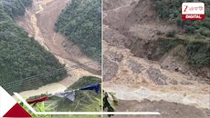 ভয়-ধরানো ধস সিকিমে! নদীস্রোতে পড়া ল্যান্ডস্লাইড থেকে কি জেগে উঠবে হাড়হিম হড়প
