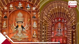 প্রাণের সঙ্গে প্রাণের যোগে ফুটে উঠছে কলকাতার প্রাণের পুজো! ঐতিহ্য আমেজে একাত্ম বালি