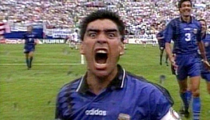 Maradona goal against Greece. 