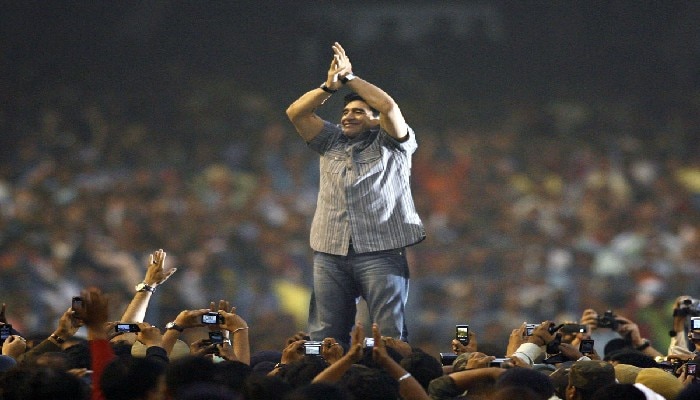 Maradona at Kolkata