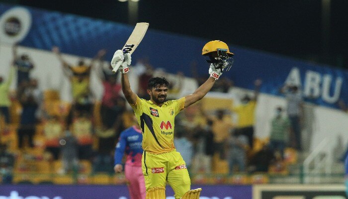 Ruturaj Gaikwad digested the loss even after a century. Photo - IPL