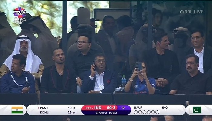 Shikhar Dhawan is watching his teammates play. Photo: Twitter