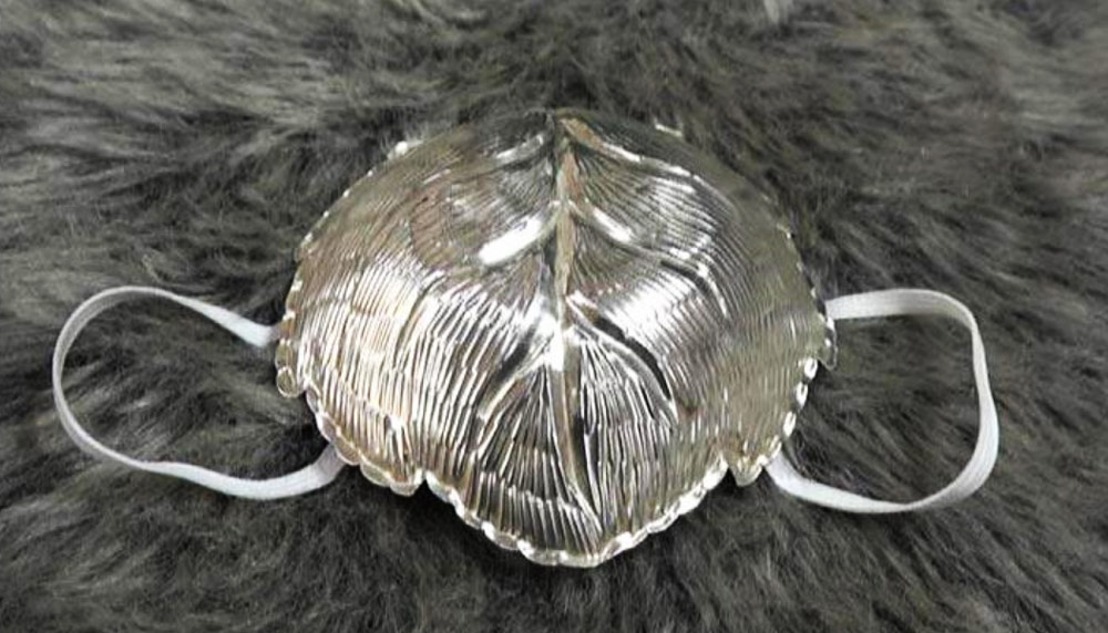 Silver made face mask