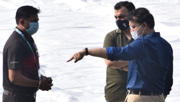 Sourav Ganguly at Eden Gardens 