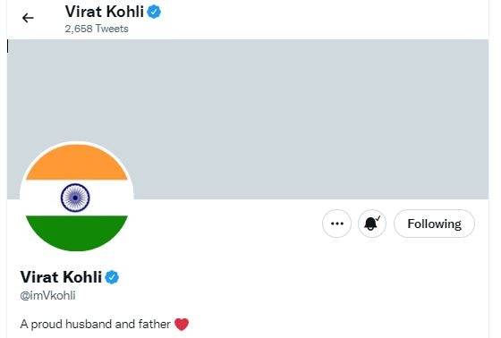 Virat Kohli Twitter