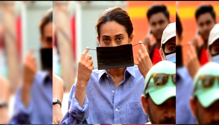 Exclusive: চায়না টাউনে রাস্তায় 'ব্রাউন'-এর শুটিংয়ে Karisma Kapoor, লুক  ধরা পড়ল জি ২৪ ঘণ্টায় / Karishma kapoor shooting in street of kolkata,  Exclusive look in Zee 24 Ghanta