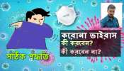 &#039;বিশ্ব মহামারী&#039;তে সতর্কতাই শেষ কথা, জানুন করনায় কী করনীয়