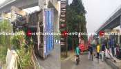 আবার দুর্ঘটনা New Town-এ, ট্রাকের ধাক্কায় উড়ল বাস স্ট্যান্ড আবার দুর্ঘটনা New Town-এ, ট্রাকের ধাক্কায় উড়ল বাস স্ট্যান্ড