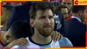 Lionel Messi: স্টেডিয়ামে আবেগ-সুনামি, প্রিয় নীল-সাদা জার্সিতে চোখে জল মেসির