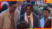 Shah Rukh Khan: &#039;দেশি জন ডেপ!&#039; আম্বানিদের অনুষ্ঠানে কিং খানের নতুন লুকে তোলপাড় নেটপাড়া...