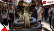 King cobra: ভয়ংকর! রাস্তায় ঘুরে বেড়াচ্ছে, এ কী? পথচলতি মানুষের গলা শুকিয়ে কাঠ, হাড়হিম...