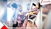 Teacher Gets Foot Massage From Students: তিনি ক্লাসে নাক ডাকিয়ে ঘুমোচ্ছেন, পা টিপে দিচ্ছে ছাত্রীরা! শেমলেস শিক্ষিকা...