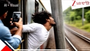 WATCH Dangerous VDO of accident:  রিলের মারণ নেশা-- চলন্ত ট্রেনের দরজায় 'শাহরুখ' সাজার চোট, হাত প্রসারিত করে VDO করতে গিয়েই প্রাণঘাতী মুহূর্ত